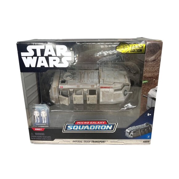 Star Wars Micro Galaxy Squadron Imperial Troop Transport Launch Edition - Picture 2 of 7